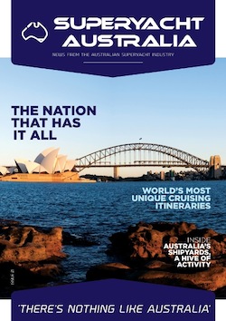 Image for article Superyacht Australia launches new magazine at MYS
